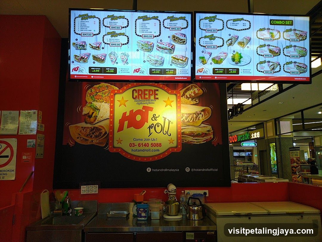 Crepe Hot & Roll Interior View