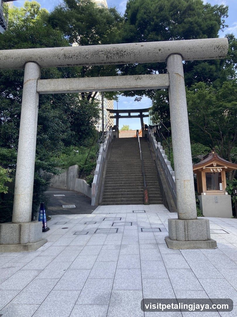 Torii Gate Entrance to Shrine