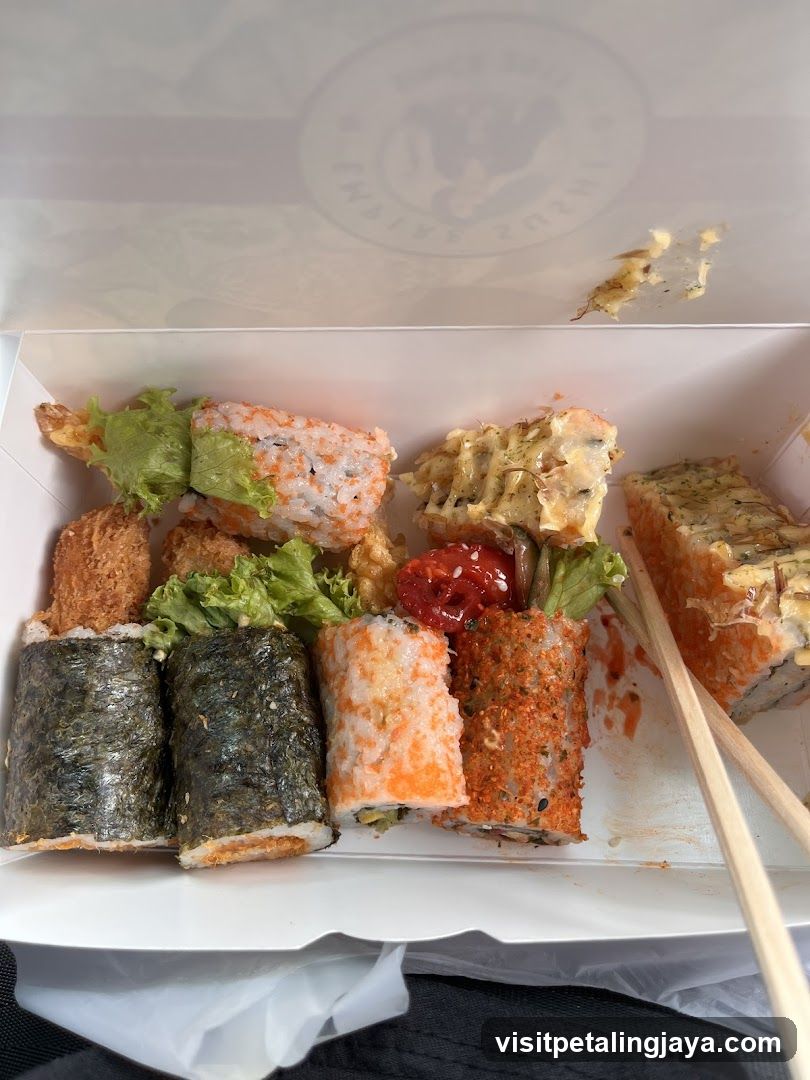 Sushi Box Contents