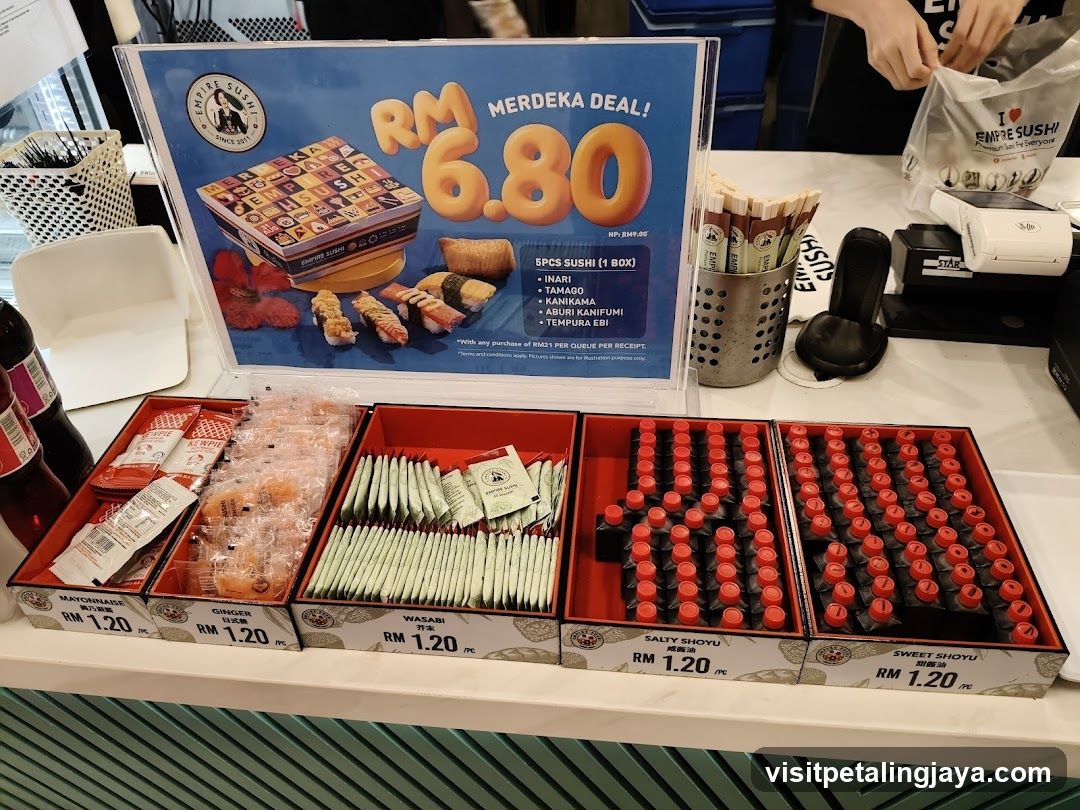 Sushi Counter Display