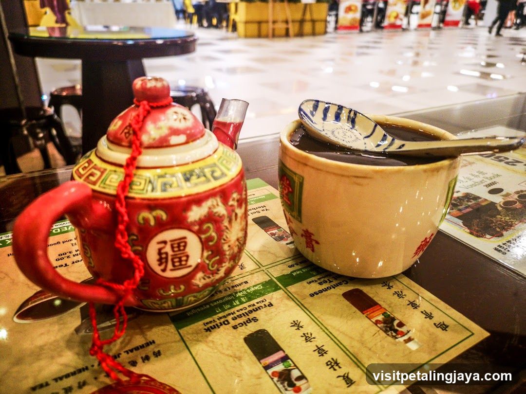 Traditional Tea Set with Menu