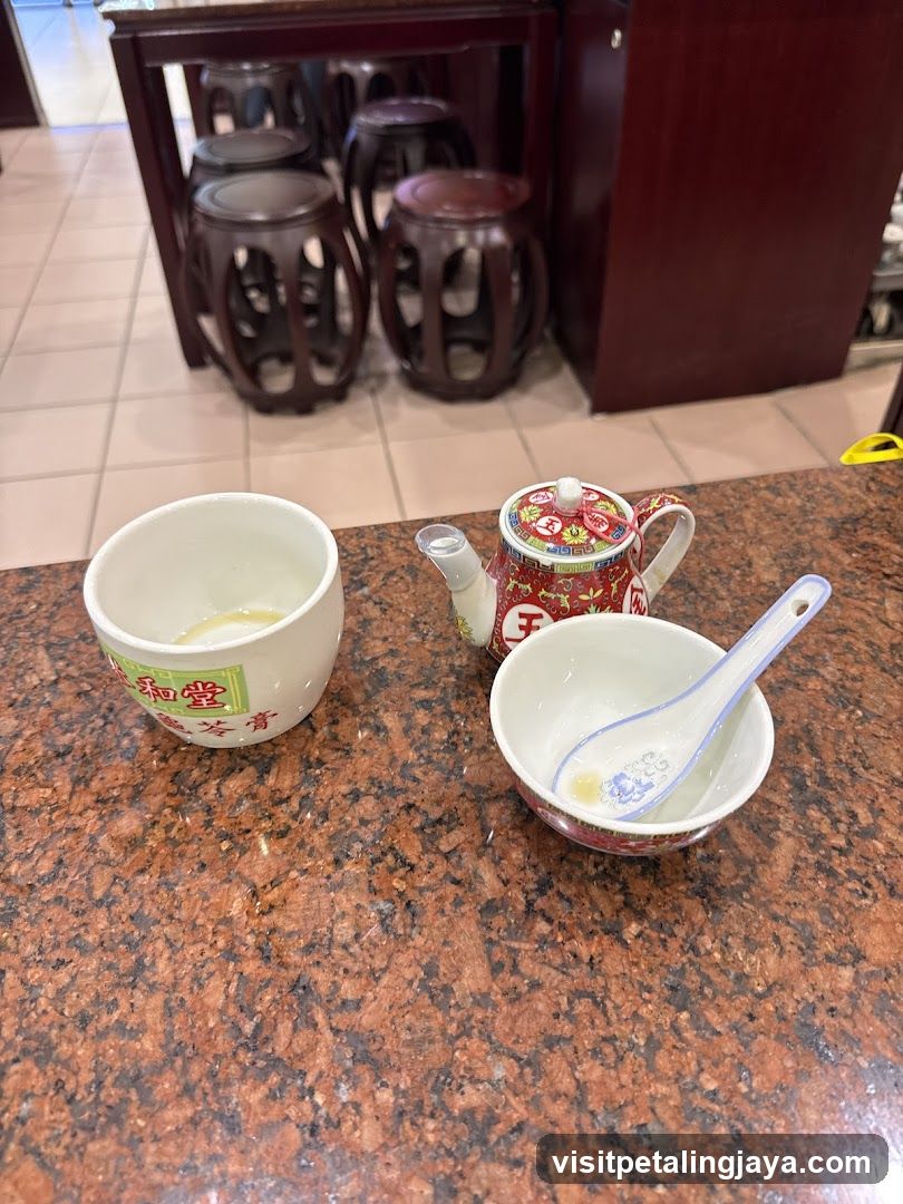 Tea Set on Counter