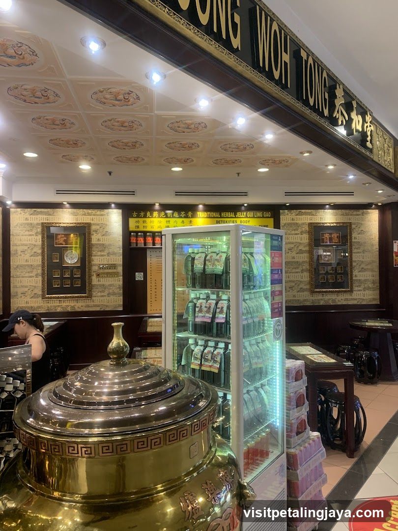 Traditional Chinese Medicine Shop Interior