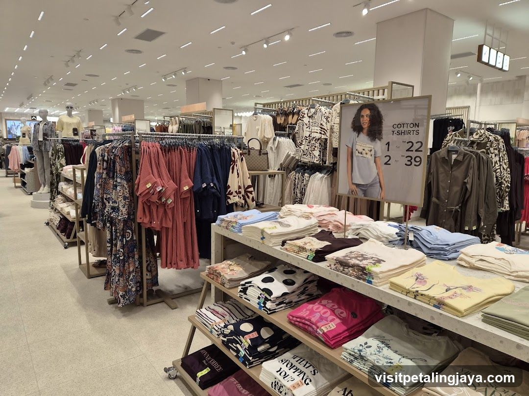Clothing Store Interior Display