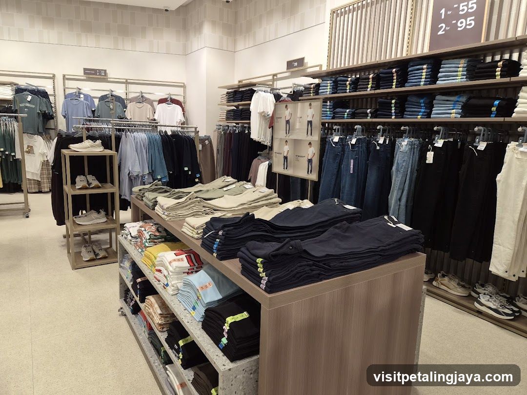 Clothing Store Interior Display
