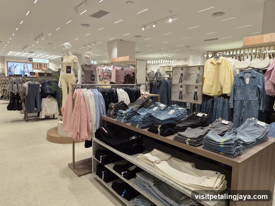 Clothing Store Interior Display