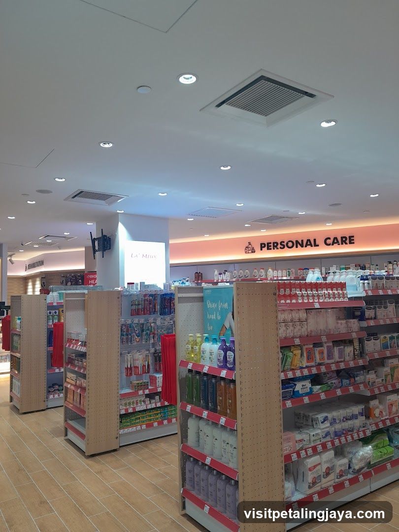 Personal Care Section Interior