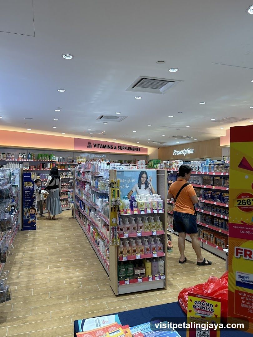 Pharmacy Interior Aisle View