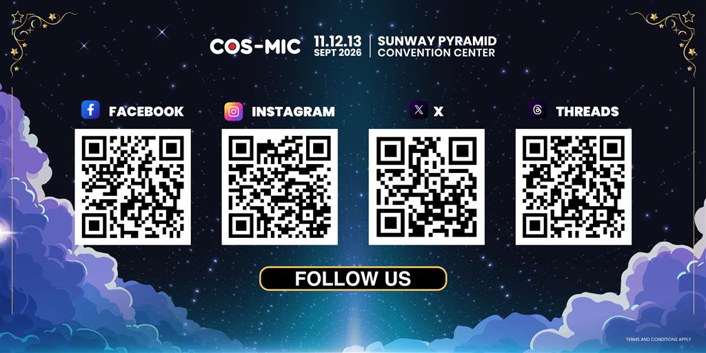 Cos-Mic 2026 fills Sunway Pyramid Convention Centre this weekend, 11-13 September