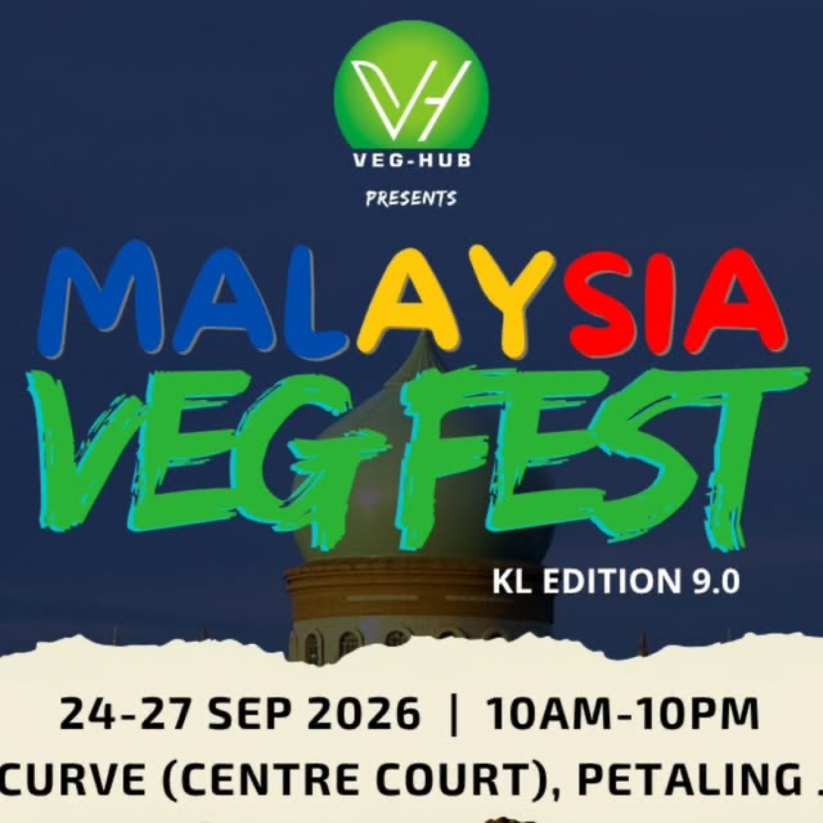 Malaysia VegFest 9.0 at The Curve: 24-27 September, free entry