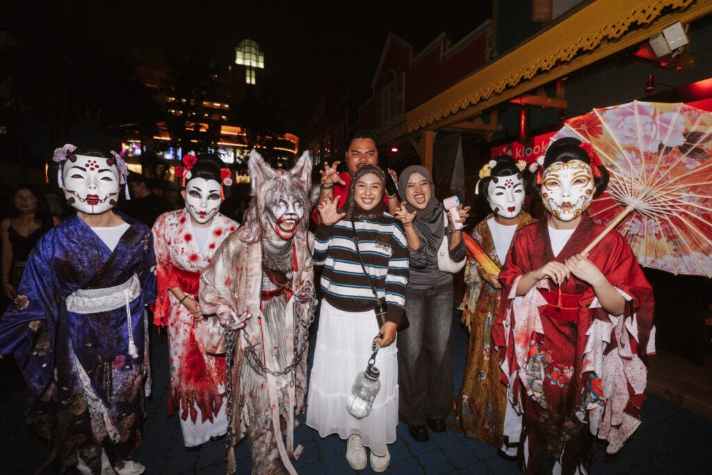 Main stage area at Nights of Fright 12, Sunway Lagoon Petaling Jaya