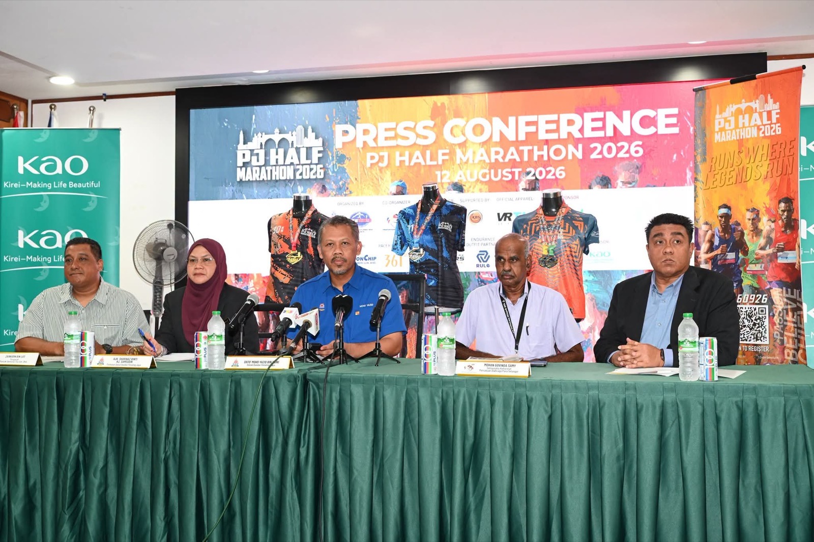 MBPJ officers at a PJ Half Marathon 2026 briefing ahead of race day on 6 September